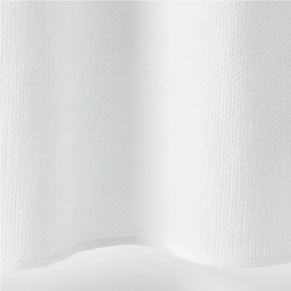 THRESHOLD NEW diamond matelasse shower curtain -white